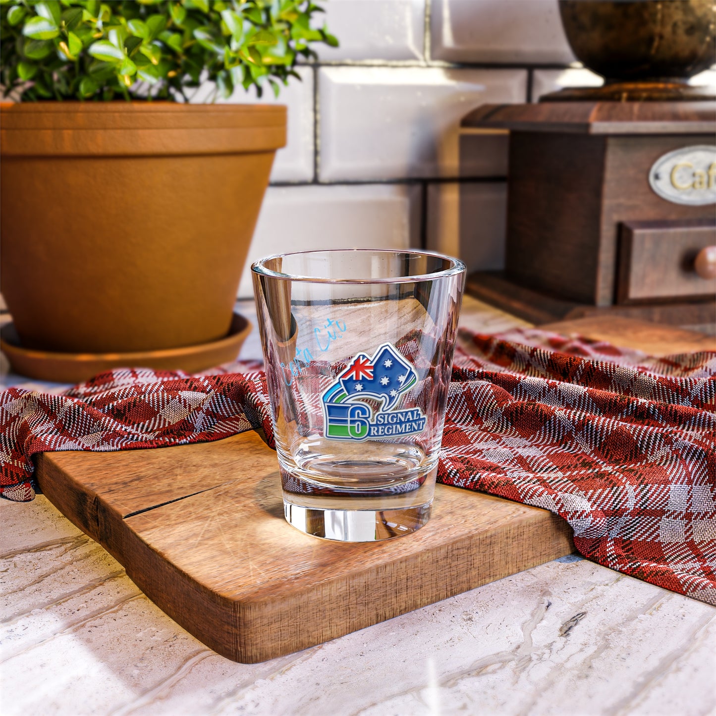6 Signal Regiment Shot Glass
