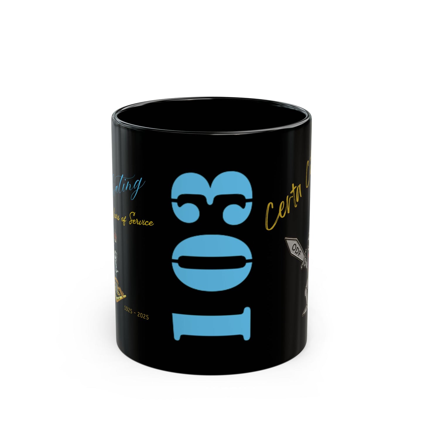 103 Sig Sqn Anniversary Coffee Mug