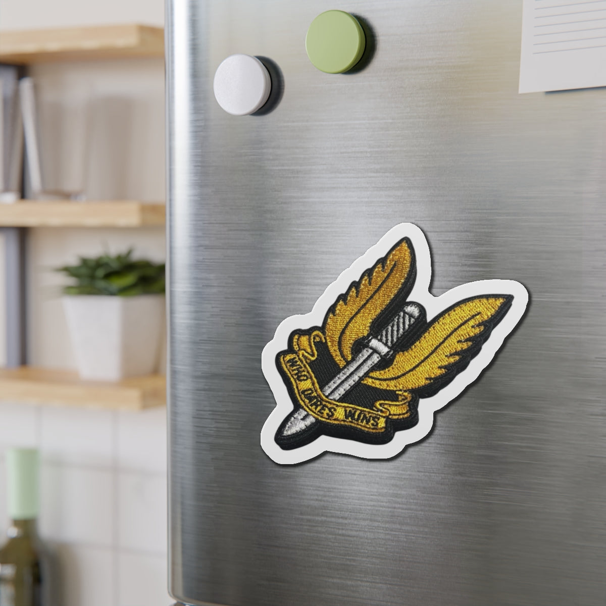 152 Signal Squadron – SAS Who Dares Wins Magnet – RASIGS Patch Signature Range