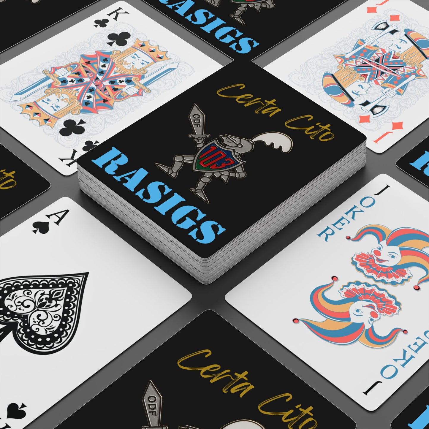 103 Sig Sqn Playing Cards