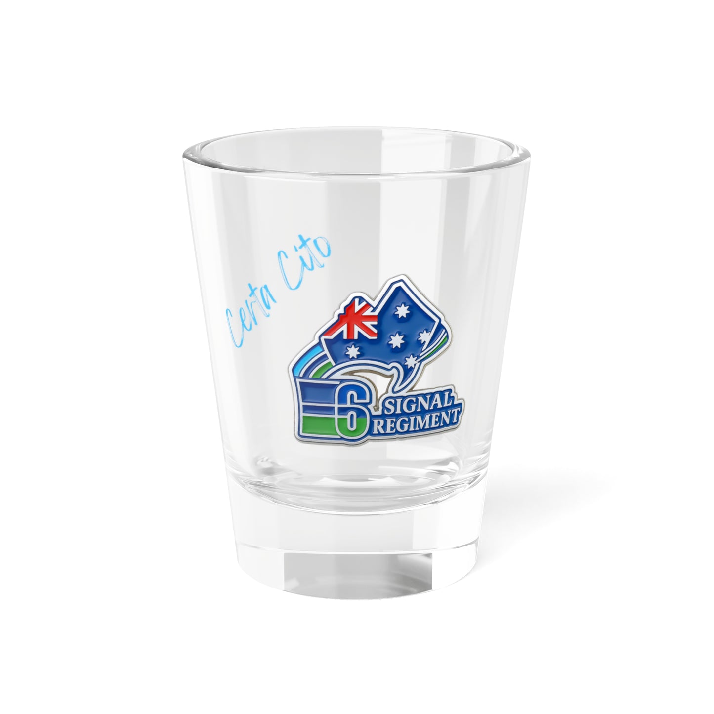 6 Signal Regiment Shot Glass