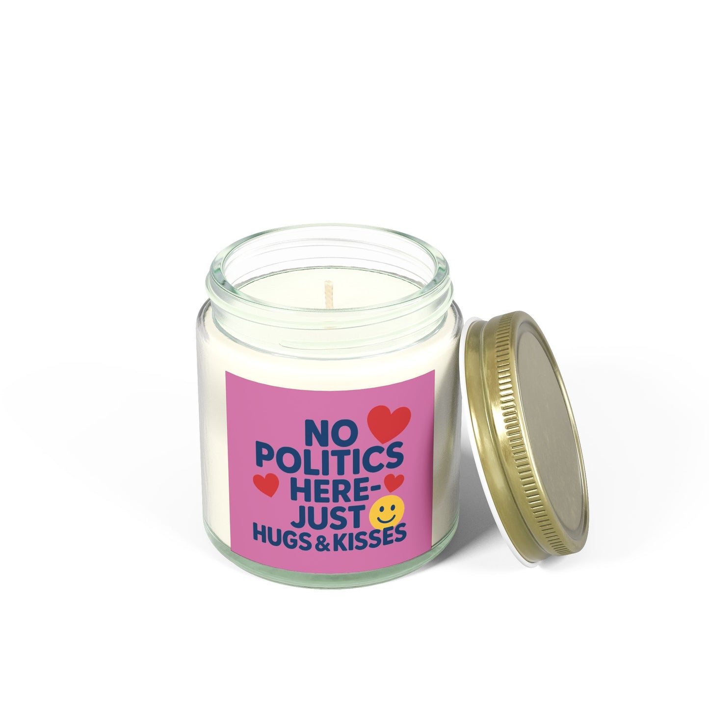 Scented Candle with Positive Message, Relaxing Aromatherapy Gift, Home Decor, Self-Care Essential, Valentine's Day Gift, Mindfulness