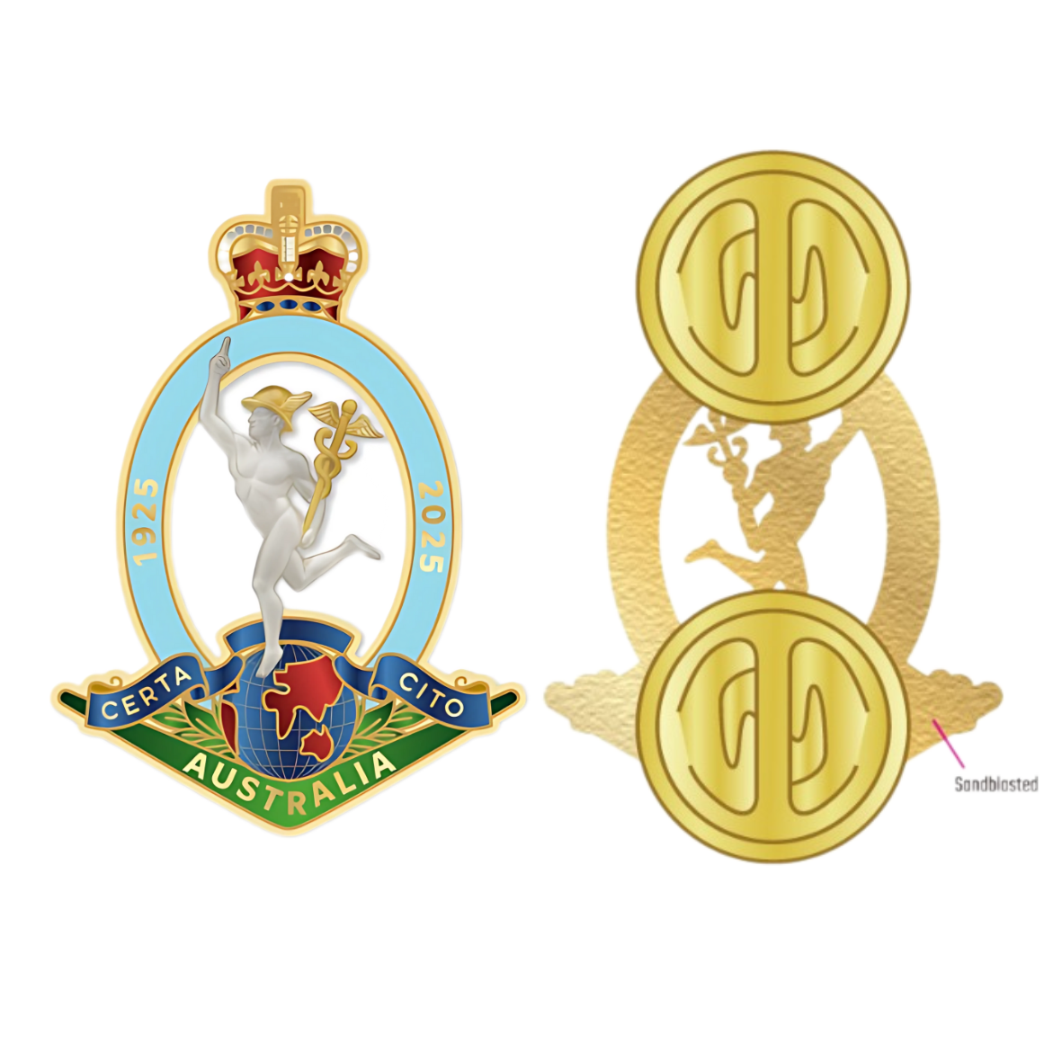 RASIGS 100th Anniversary Enamel Pin – Limited Collector’s Edition