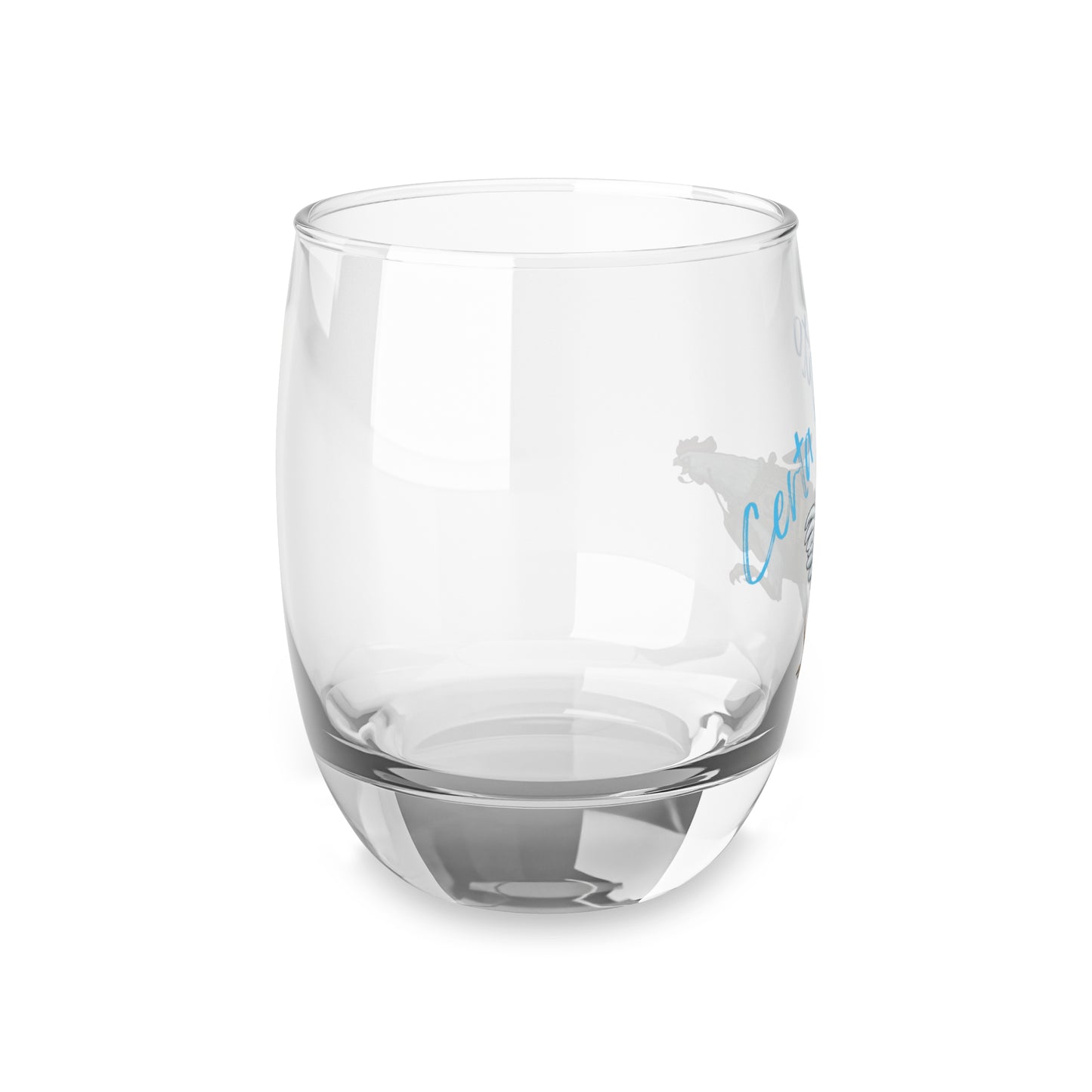 152 Sig Sqn Battle Chook Whiskey Glass