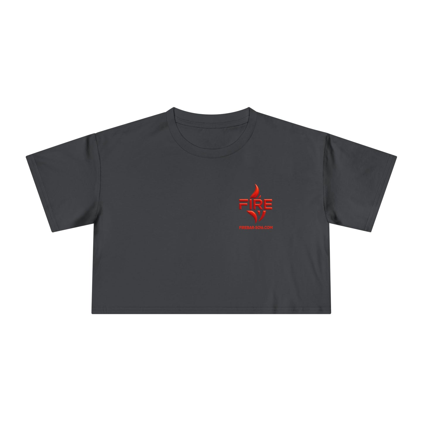 Women’s FireBar Crop Tee – Nightlife Edition