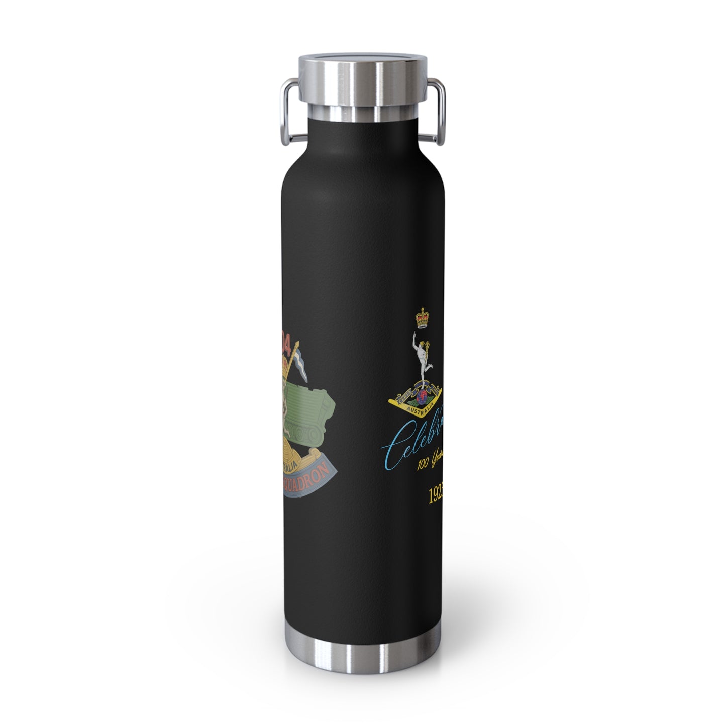 104 Signal Squadron Vietnam Era Patch Insulated Water Bottle