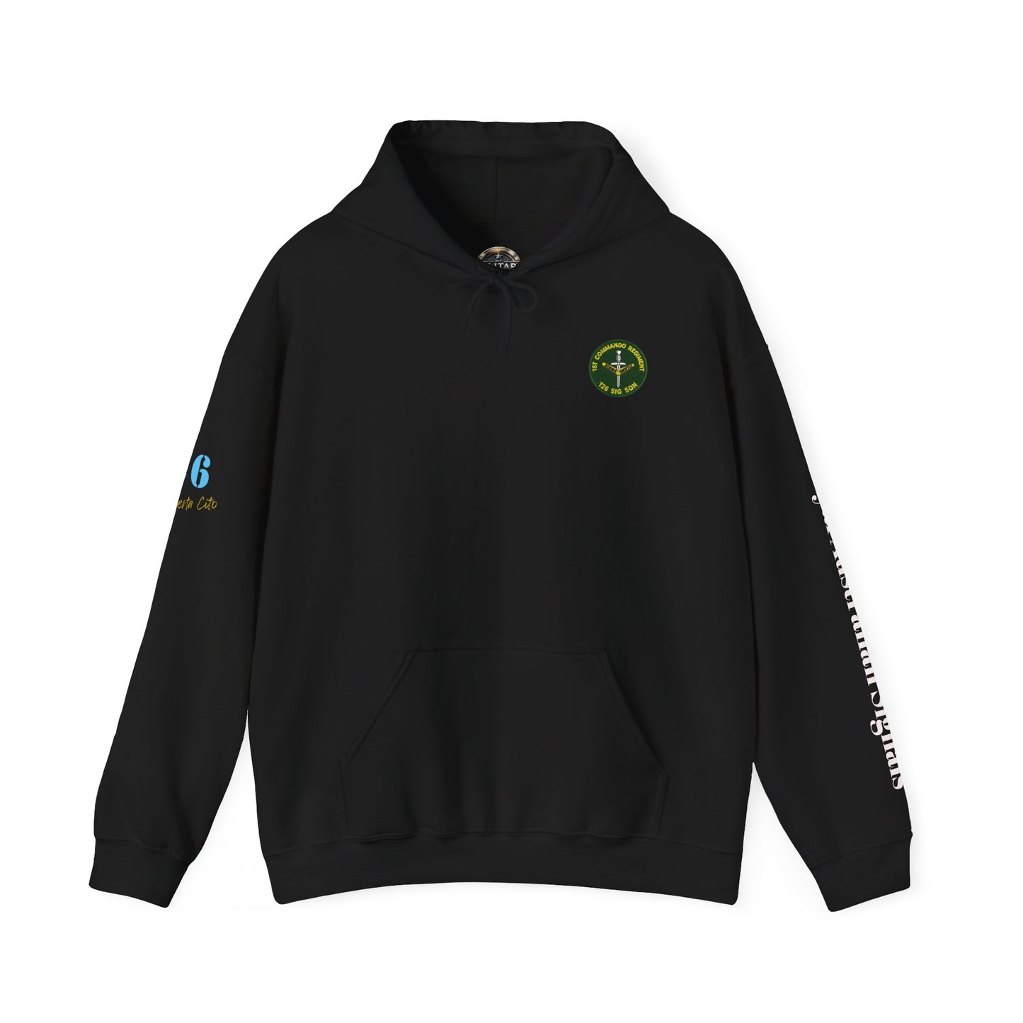 126 Signal Squadron 90's Era Patch 100-Year Anniversary Hoodie