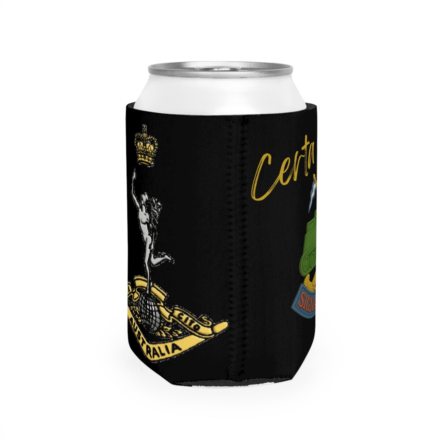 Certa Cito – 104 SIG SQN Vietnam Era Stubby Cooler