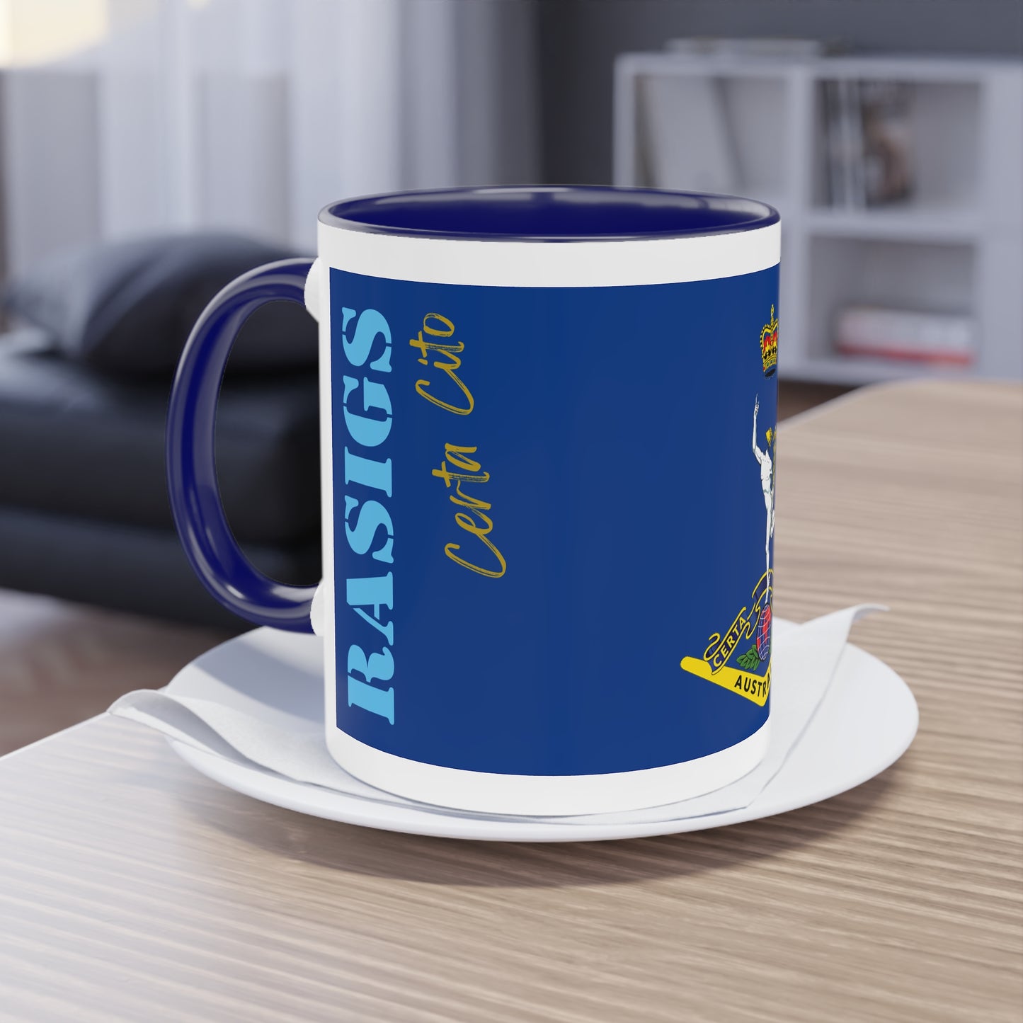 RASIGS Two-Tone Coffee Mug – Signals Pride in Every Sip