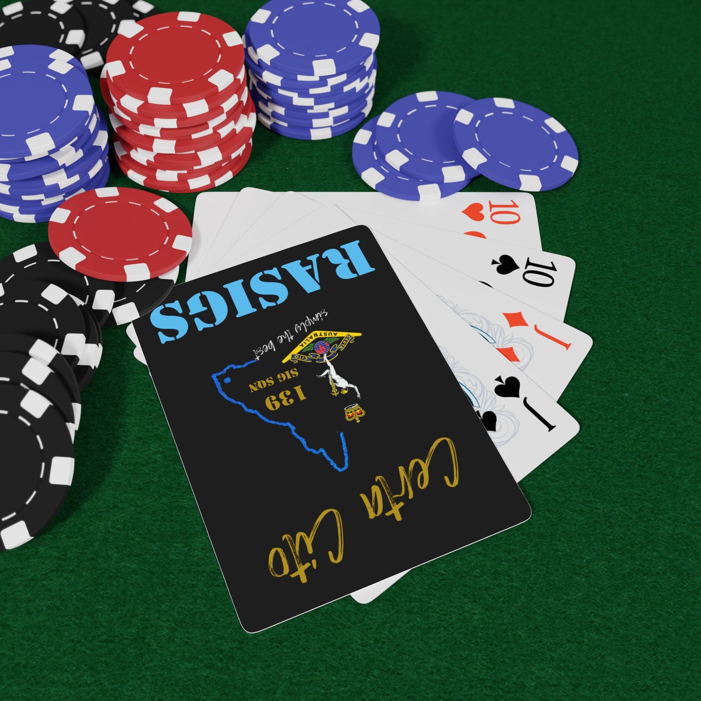 139 SIG SQN Playing Cards