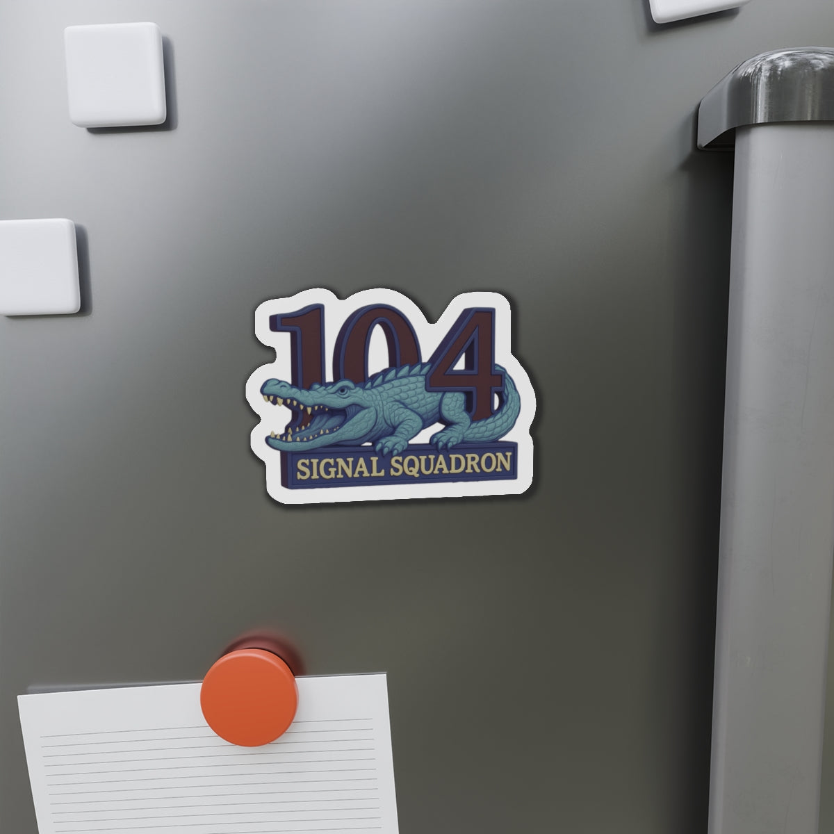 104 SIG SQN 90’s Era Crocodile Patch Magnet – RASIGS Patch Signature Range