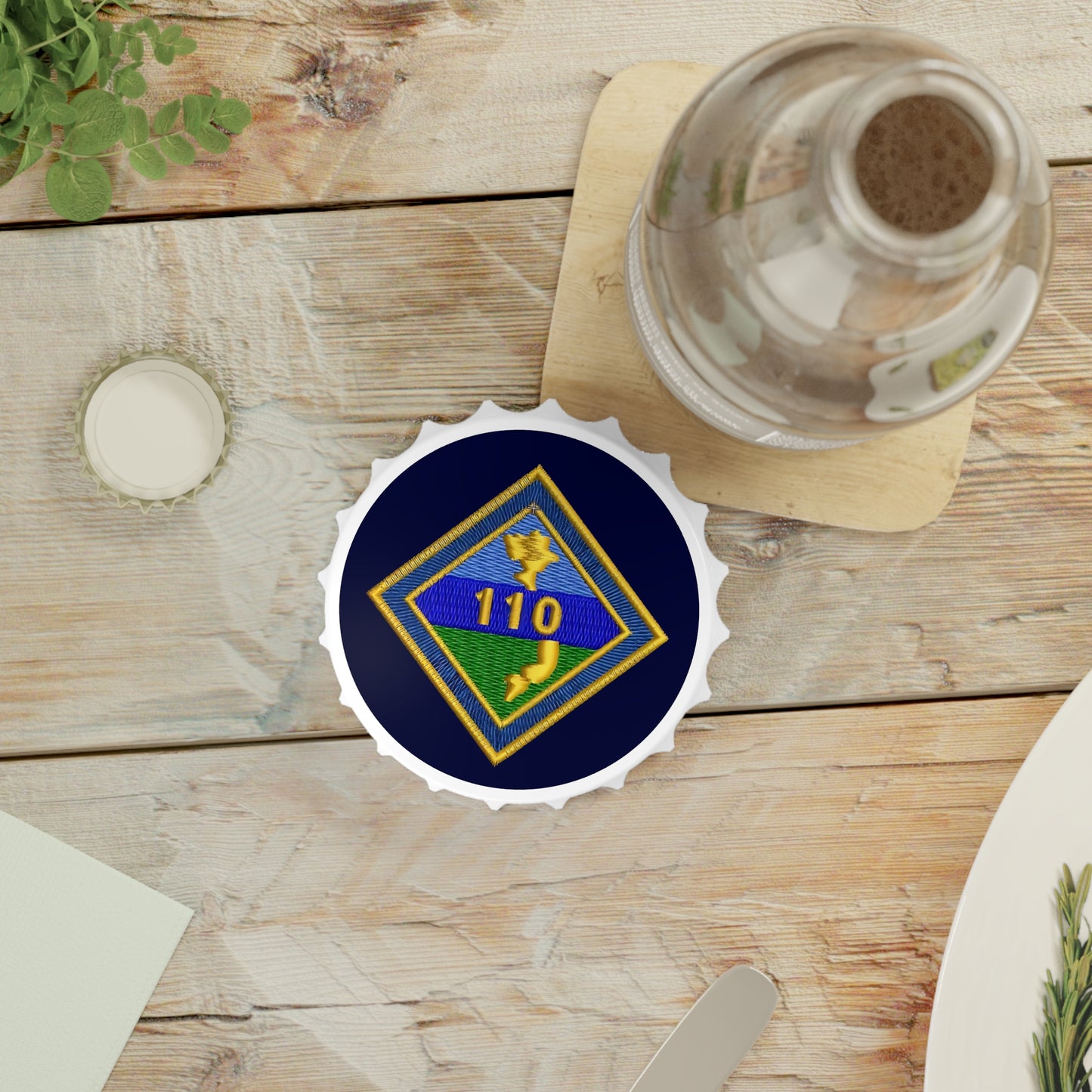 110 SIG Sqn Vietnam Era Patch Bottle Opener – A Tribute to Service and Legacy