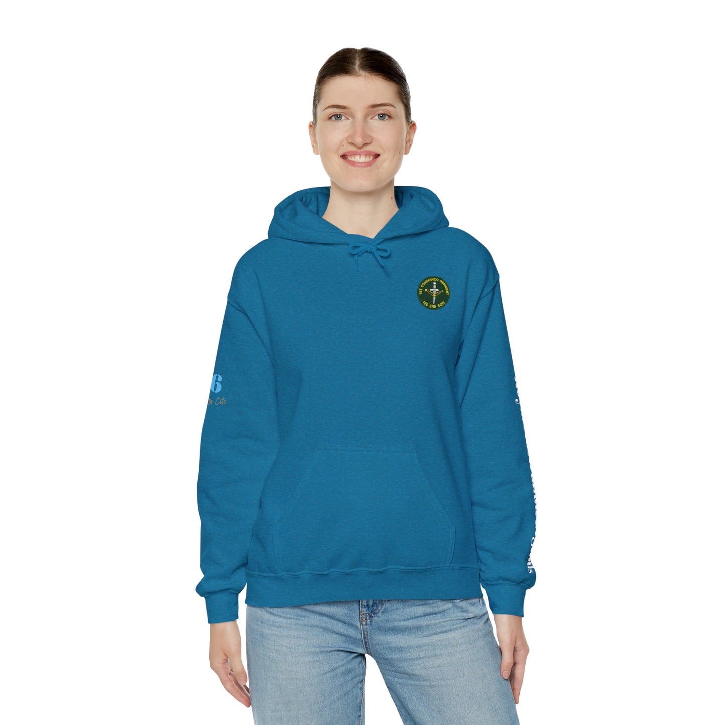 126 Signal Squadron 90's Era Patch 100-Year Anniversary Hoodie