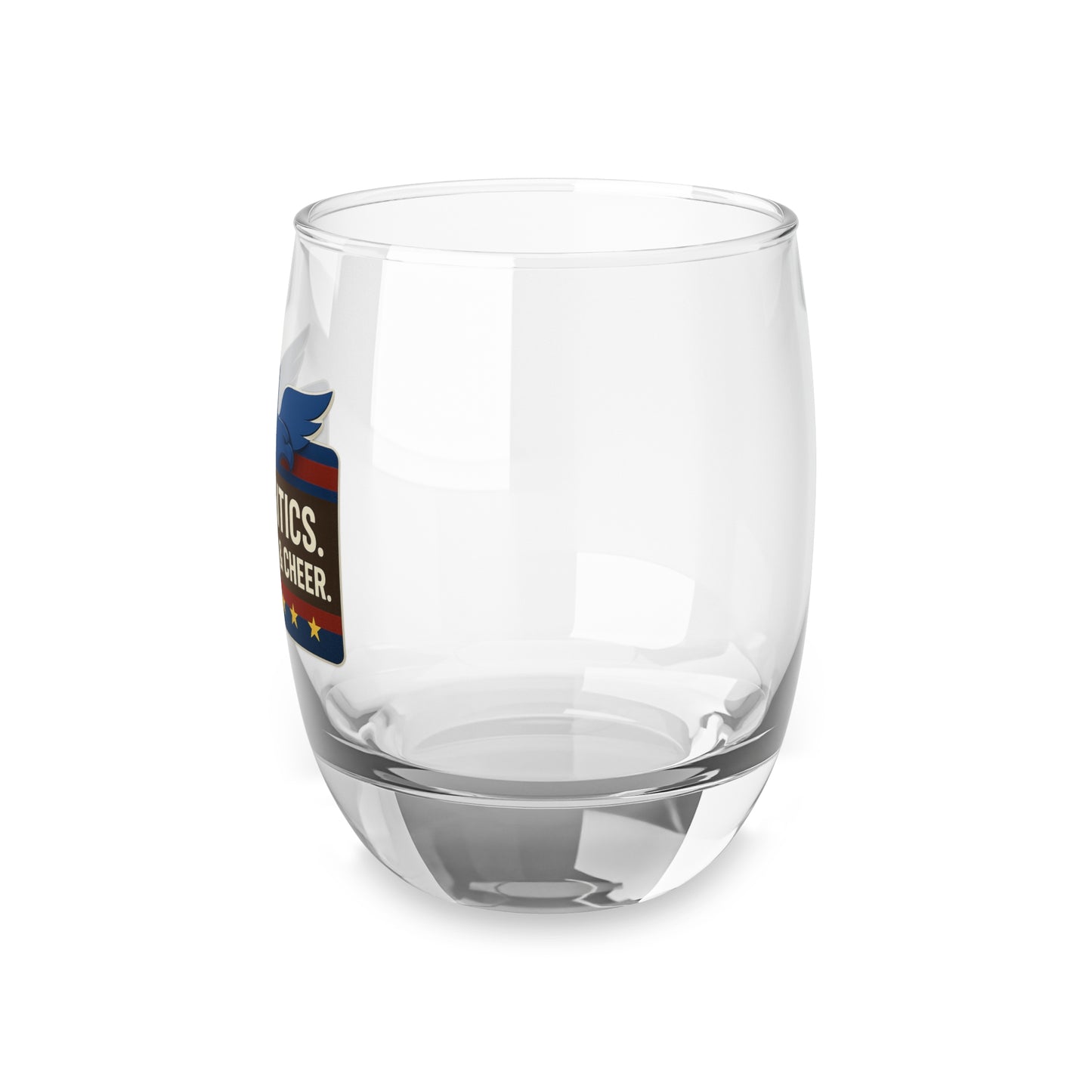 Whiskey Glass with Quote, Perfect for Barware Collectors, Gifts for Him, Home Decor, Political Party Gifts