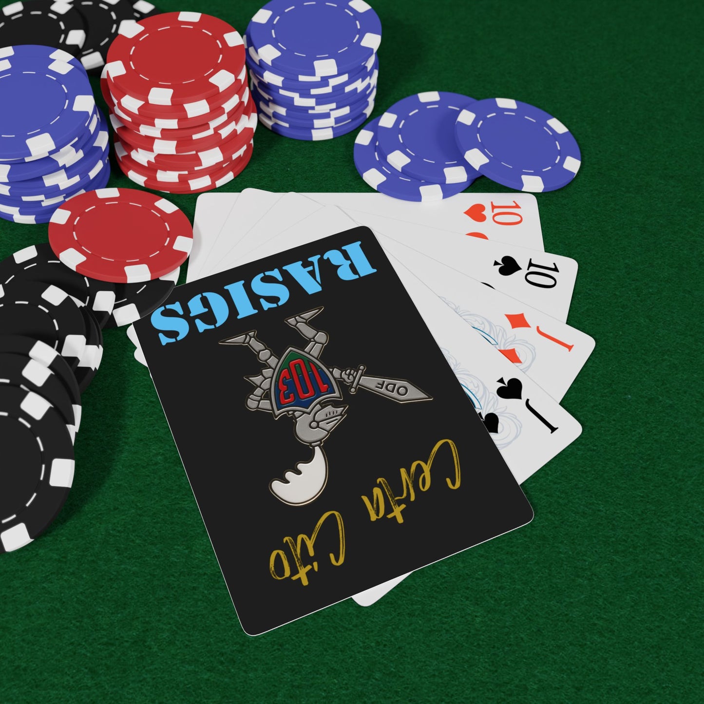103 Sig Sqn Playing Cards