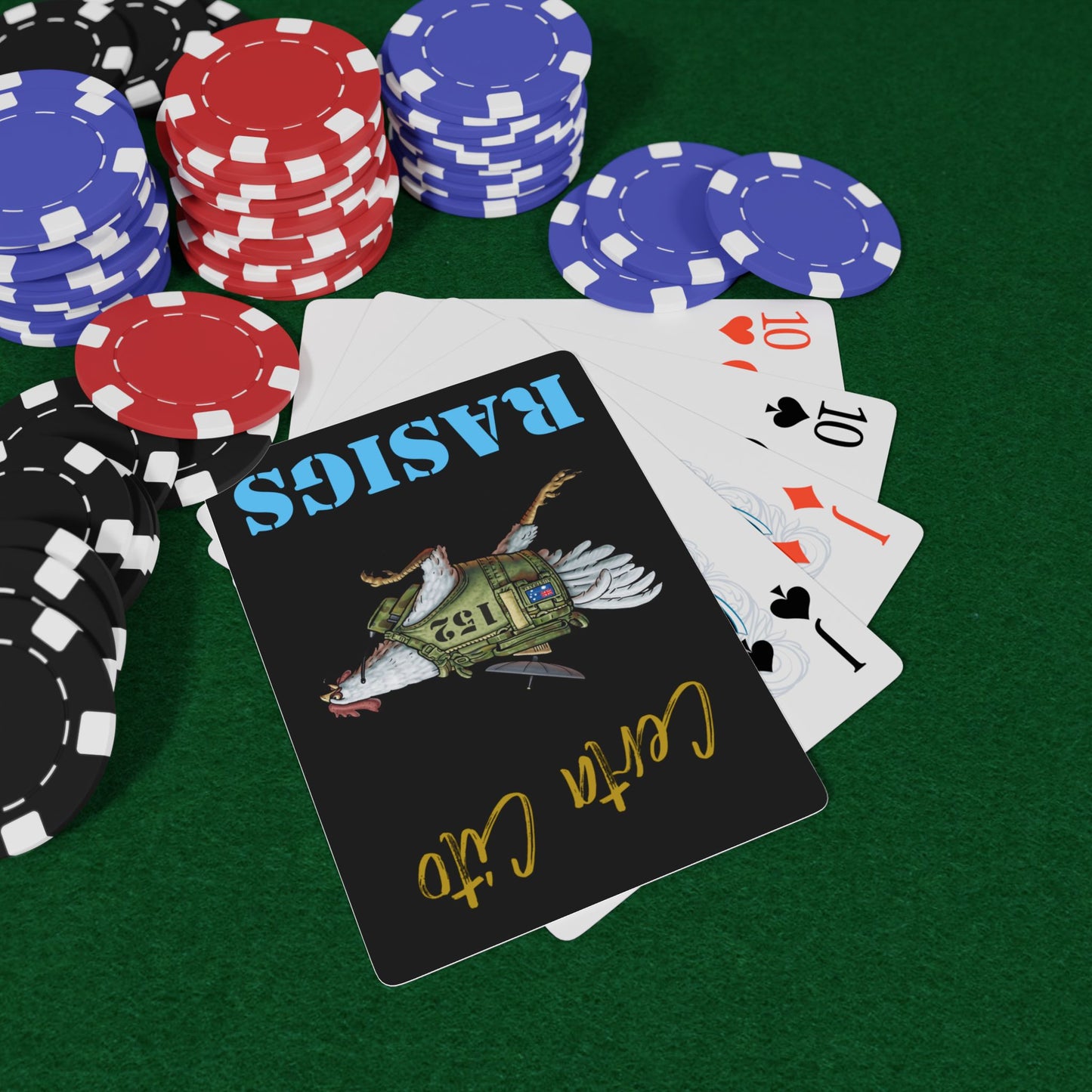 152 SIG SQN Battle Chook Playing Cards
