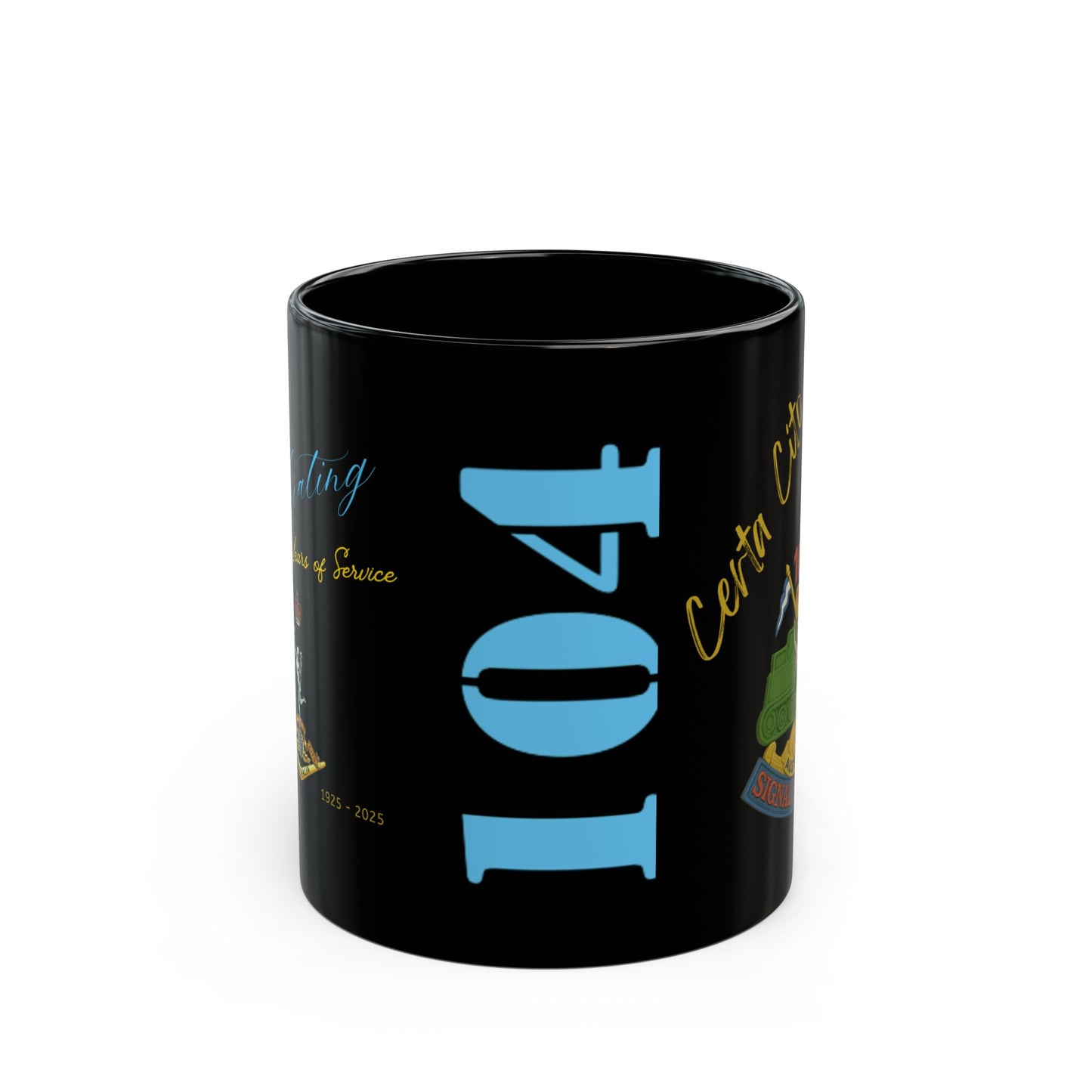 104 Signal Squadron Vietnam Era Patch – Anniversary Coffee Mug