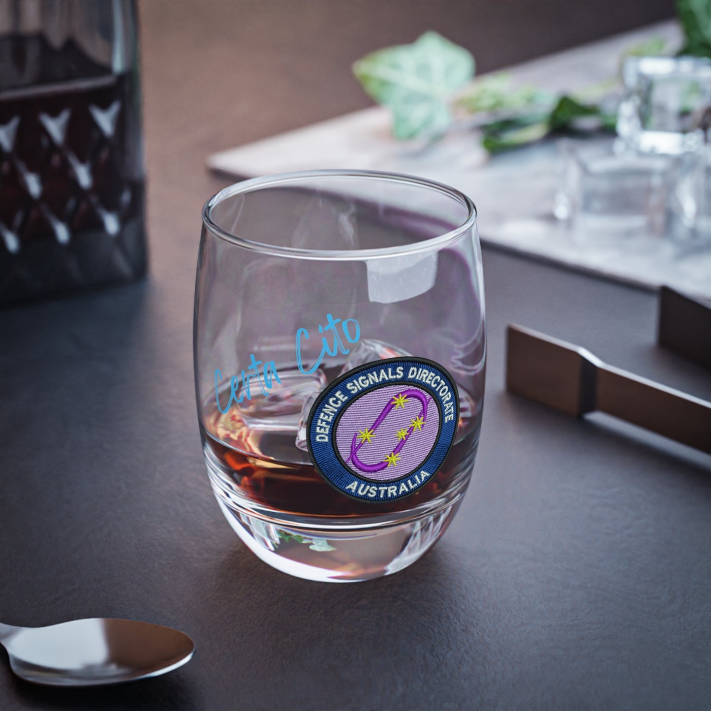 DSD Defence Signals Directorate Whiskey Glass