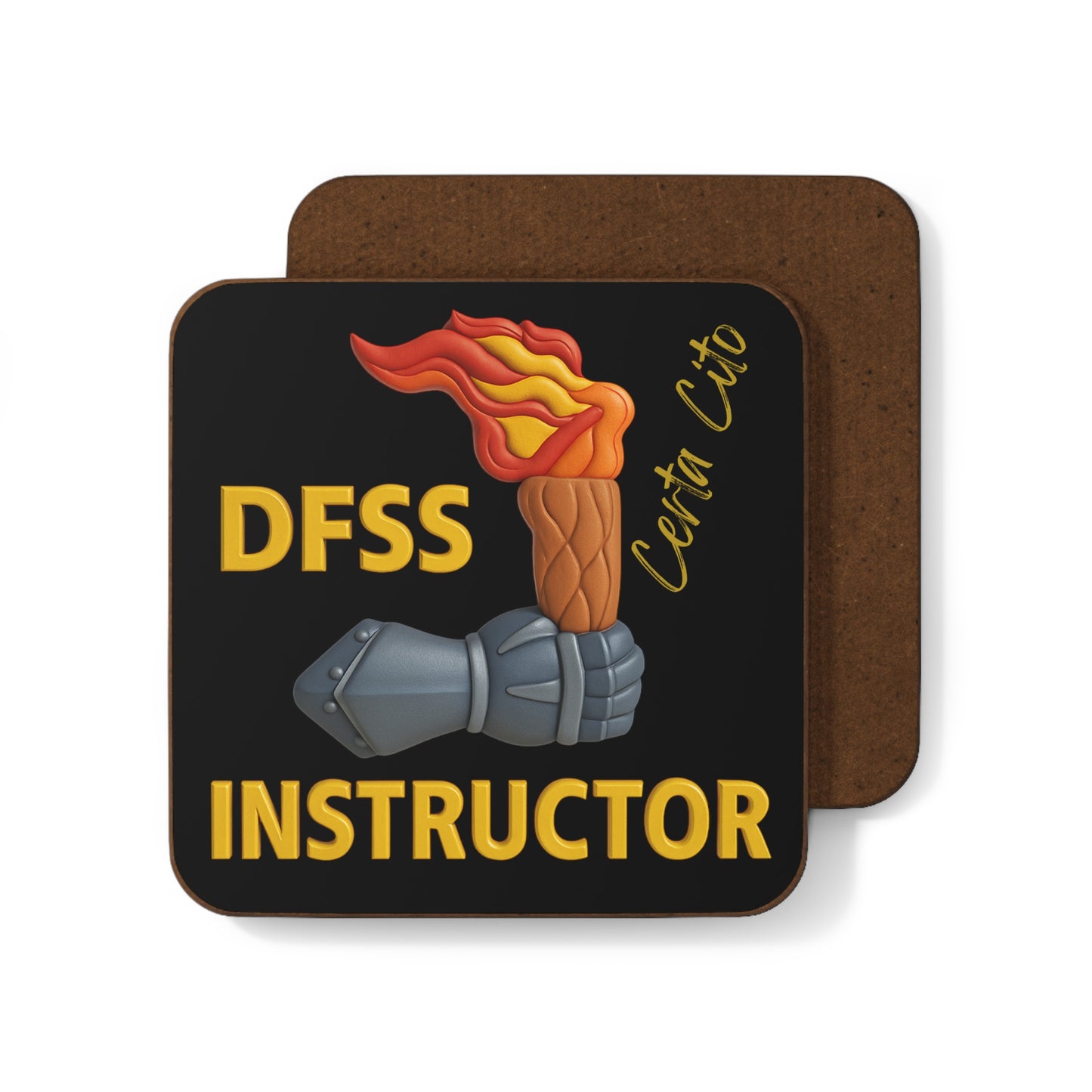 Certa Cito DFSS Instructors Coaster