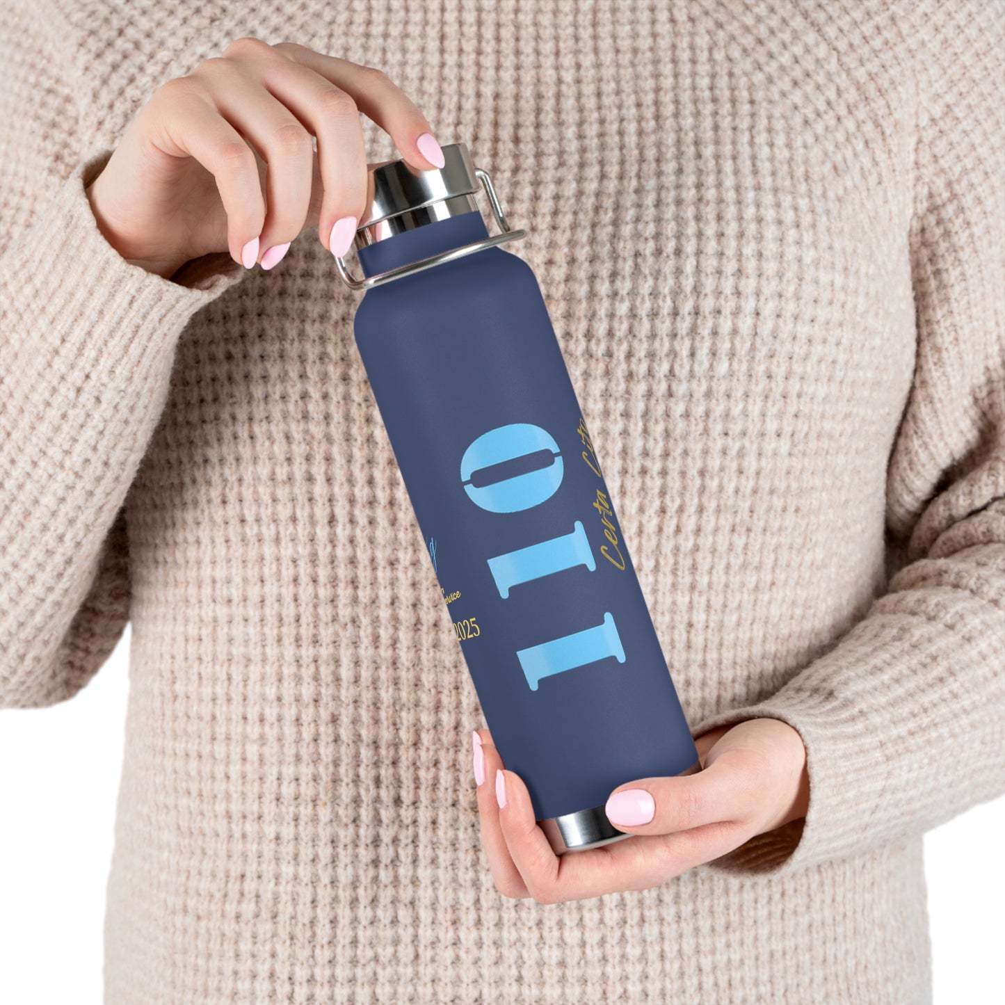 110 SIG Sqn 100th Anniversary Insulated Water Bottle