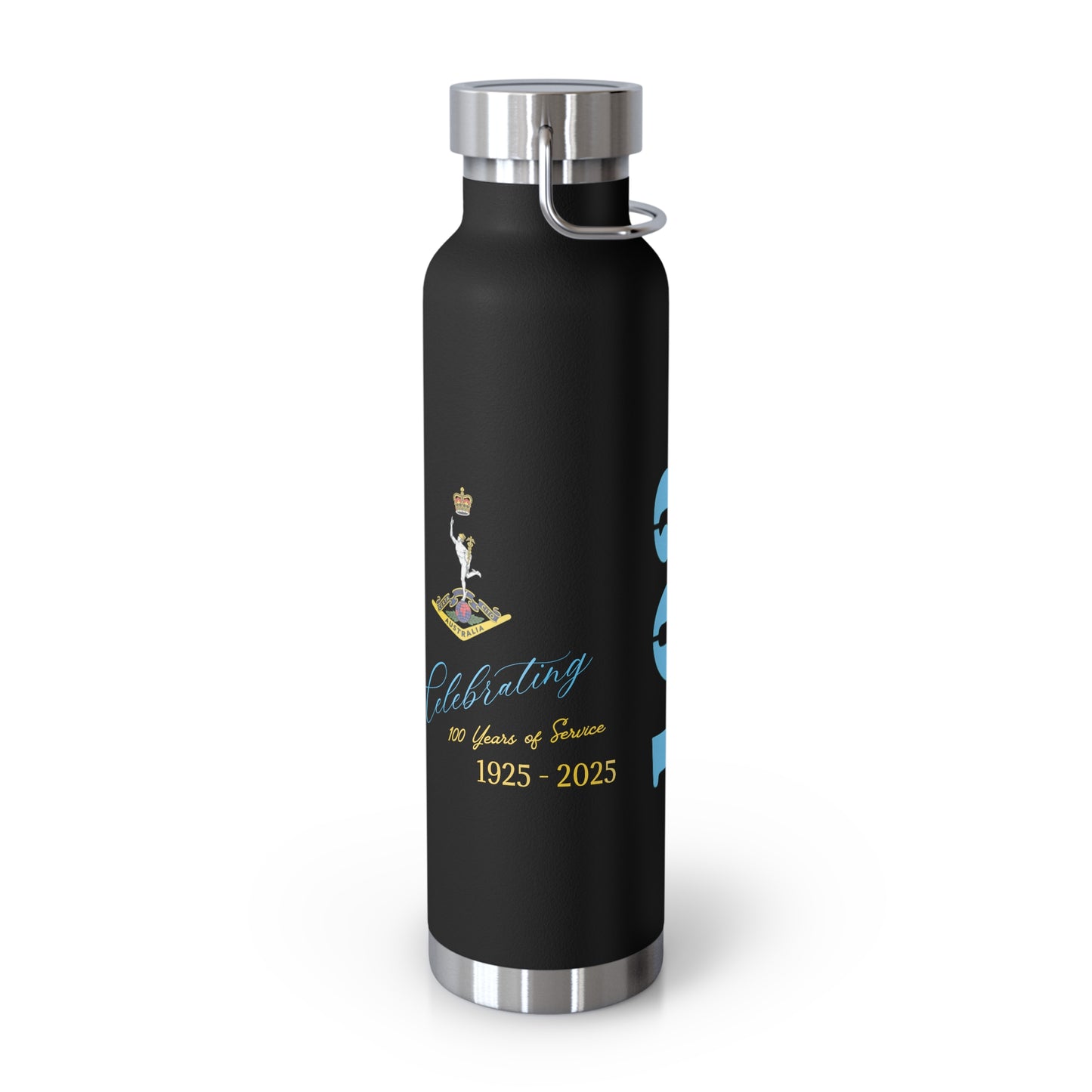 103 Signal Squadron 100 Years of Service Insulated Water Bottle