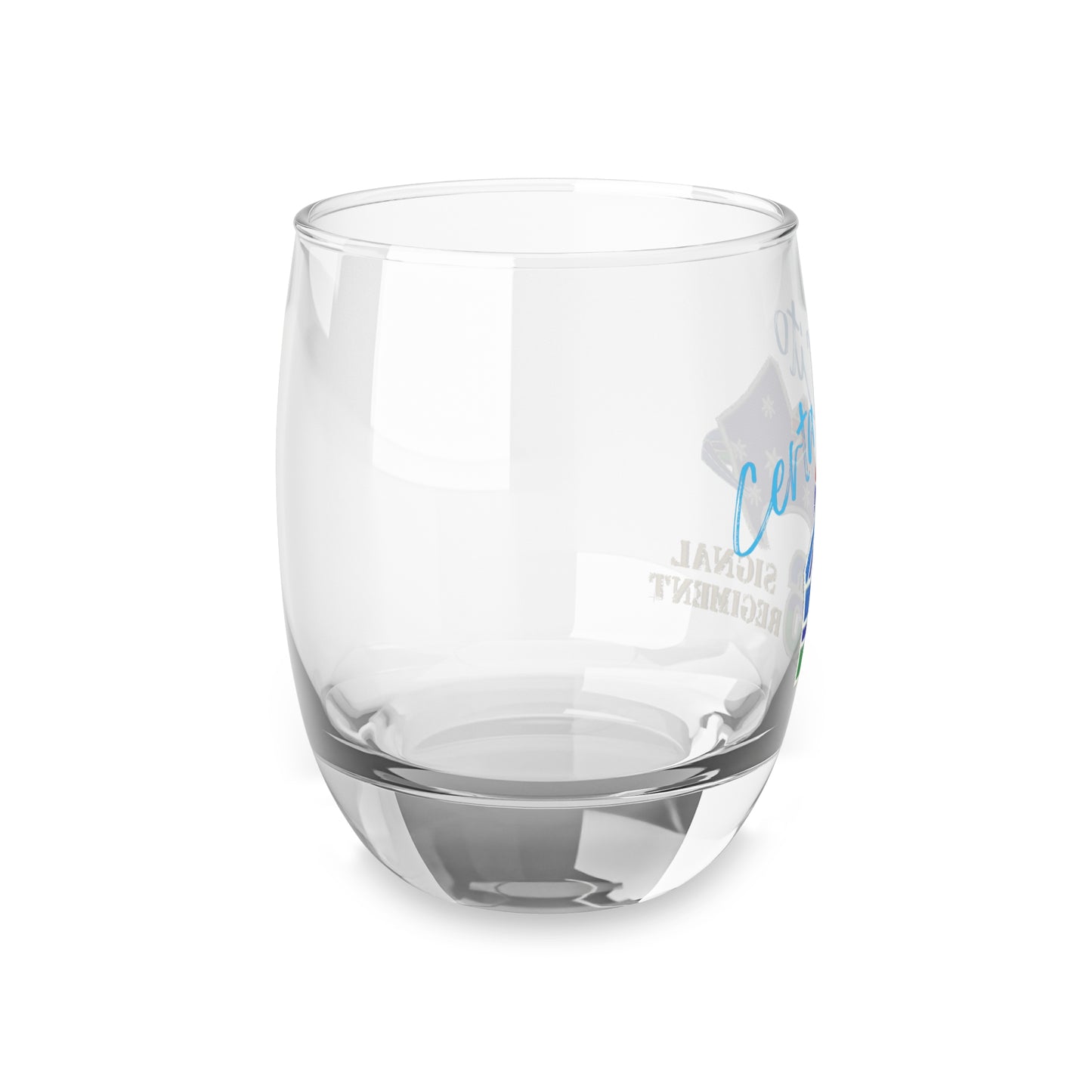 6th Signal Regiment (6 Sig Regt) Whiskey Glass