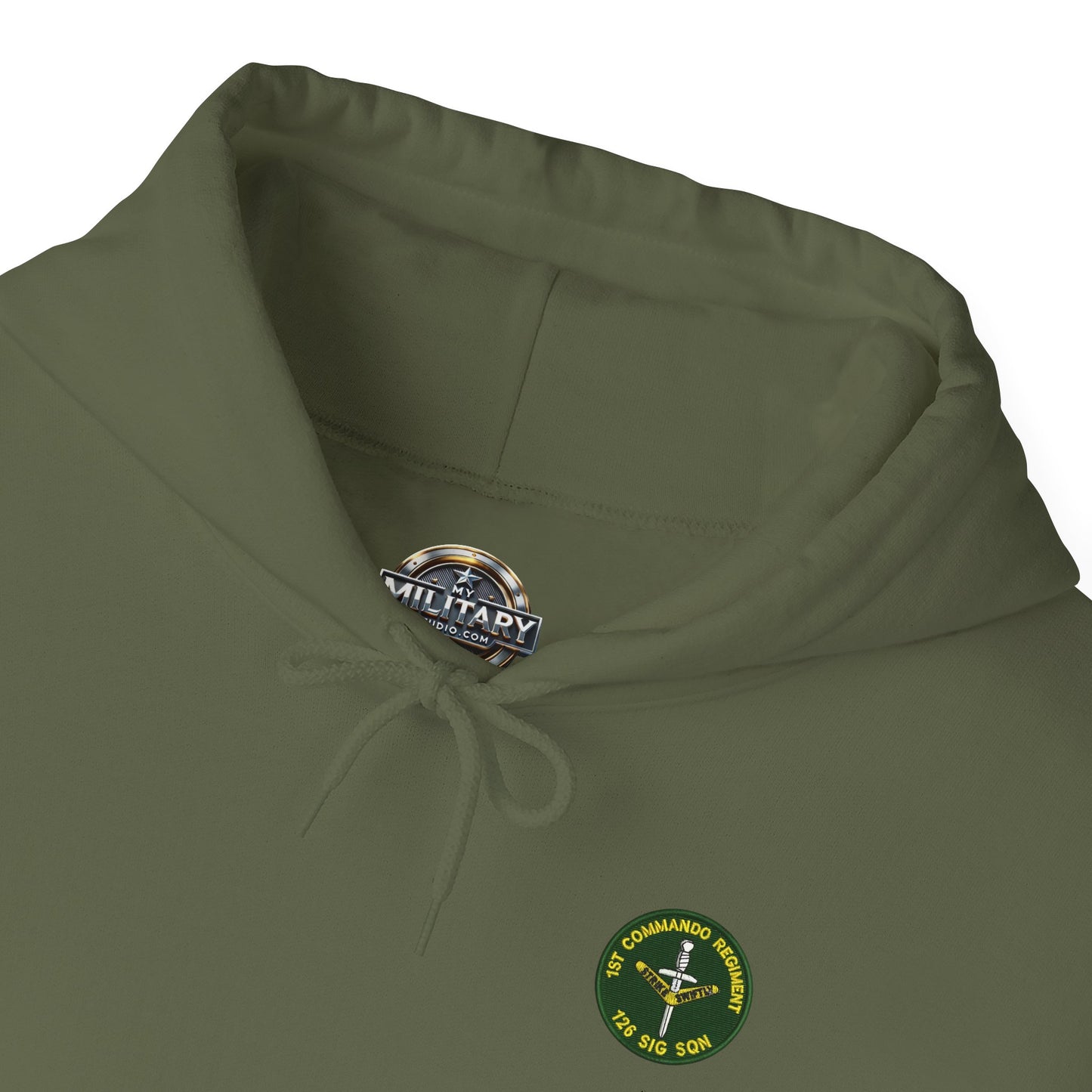 126 Signal Squadron 90's Era Patch 100-Year Anniversary Hoodie