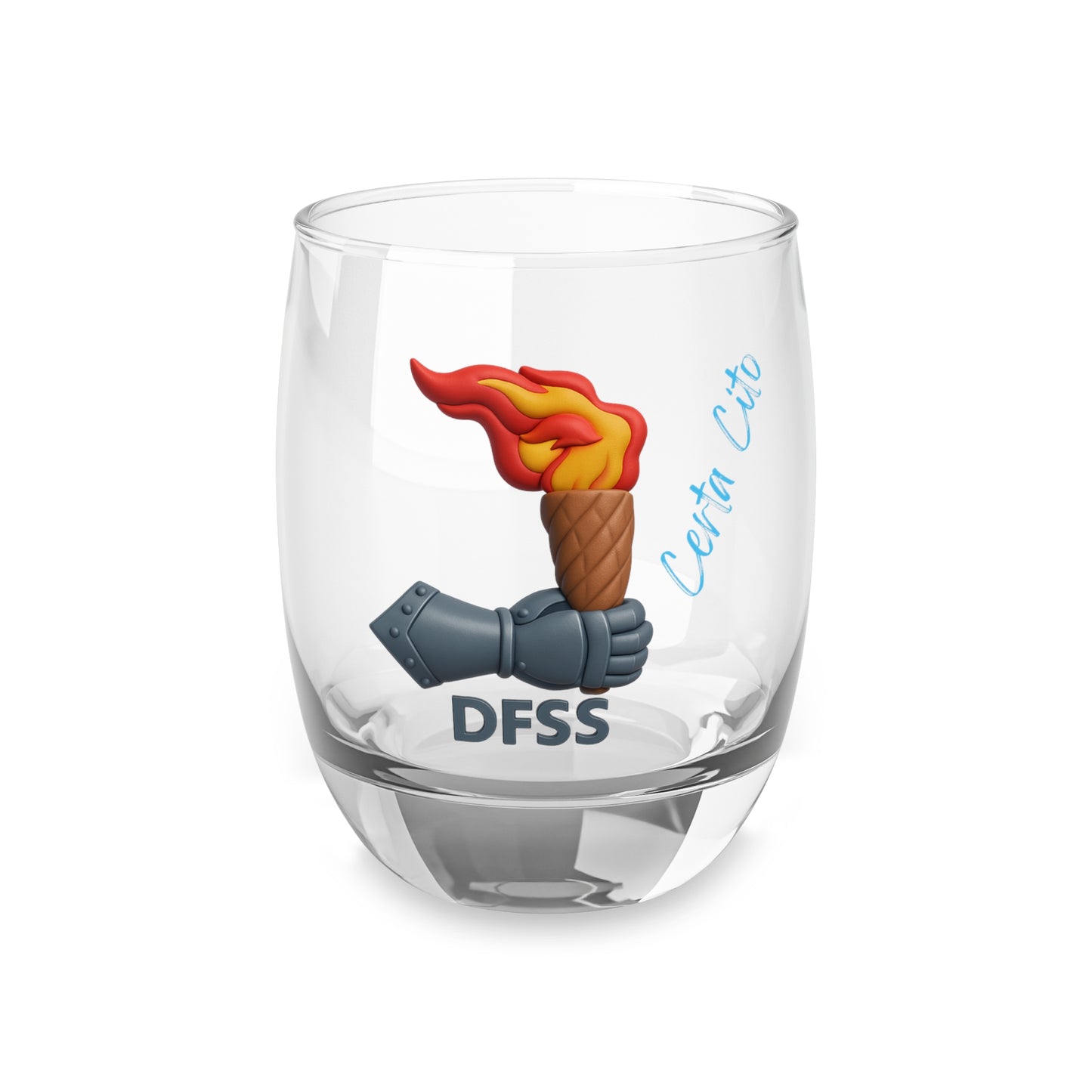 Certa Cito – DFSS Whiskey Glass