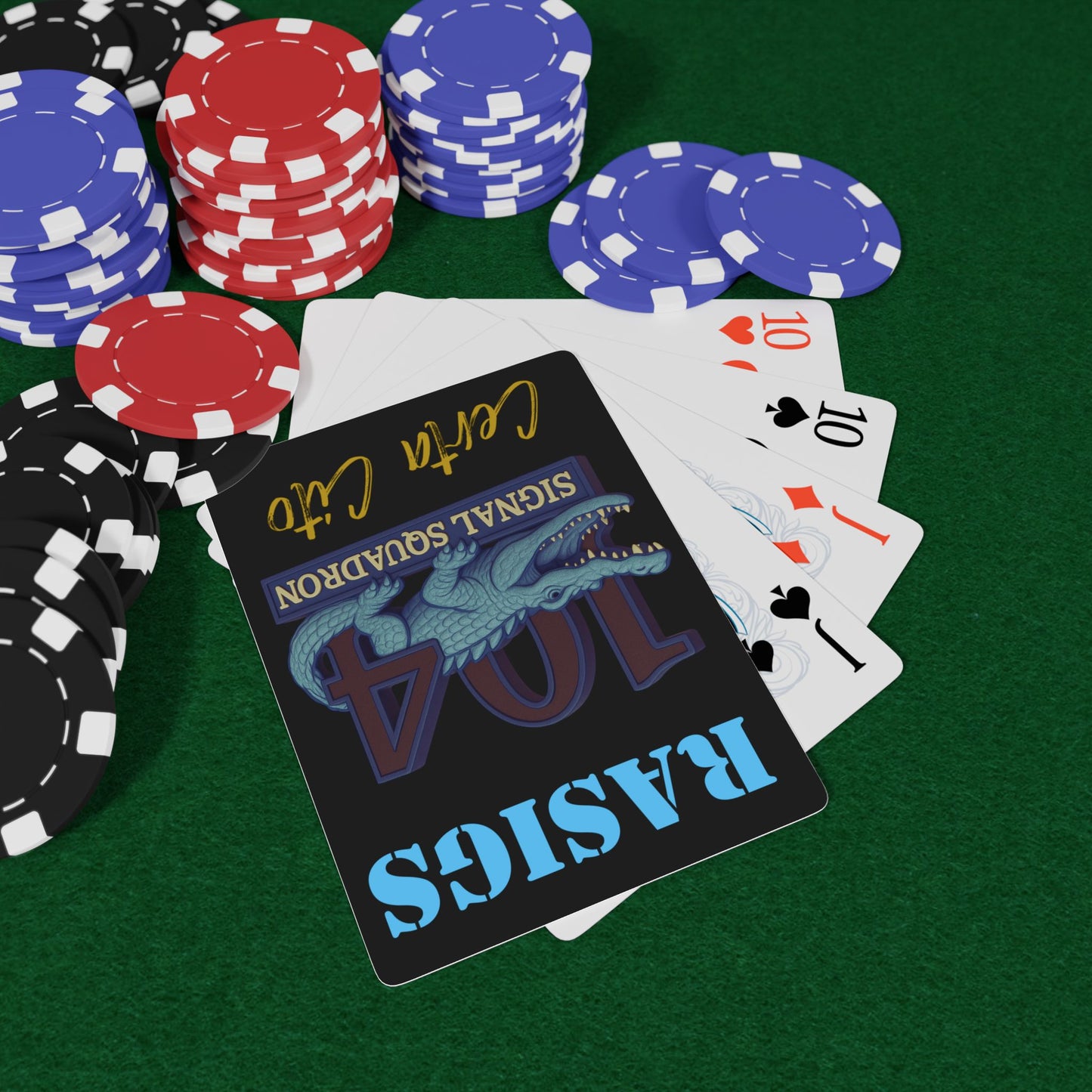 104 SIG SQN Crocodile – 90’s Era Playing Cards