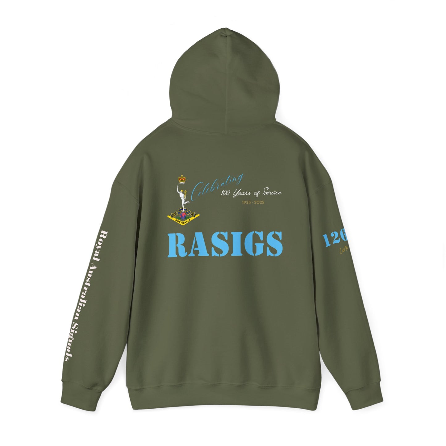 126 Signal Squadron Commando 100-Year Anniversary Hoodie