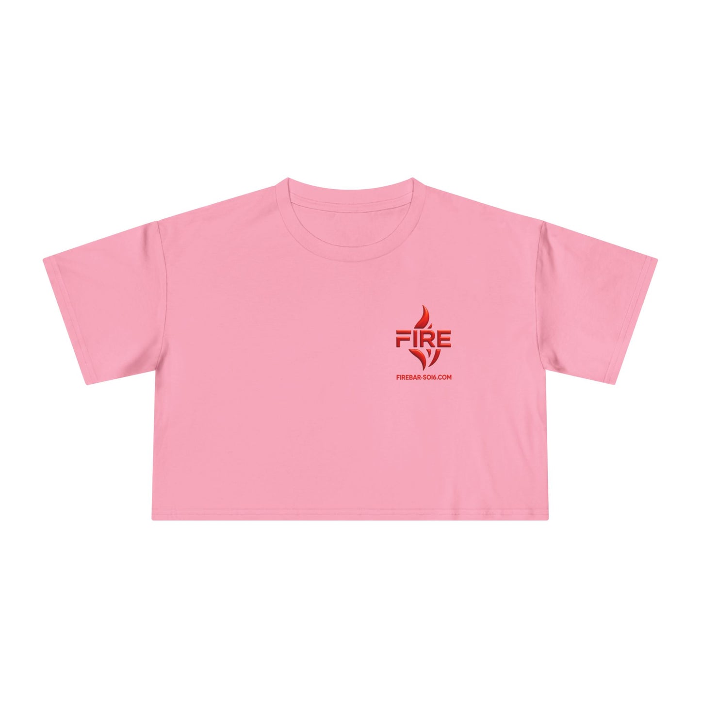 Women’s FireBar Crop Tee – Nightlife Edition
