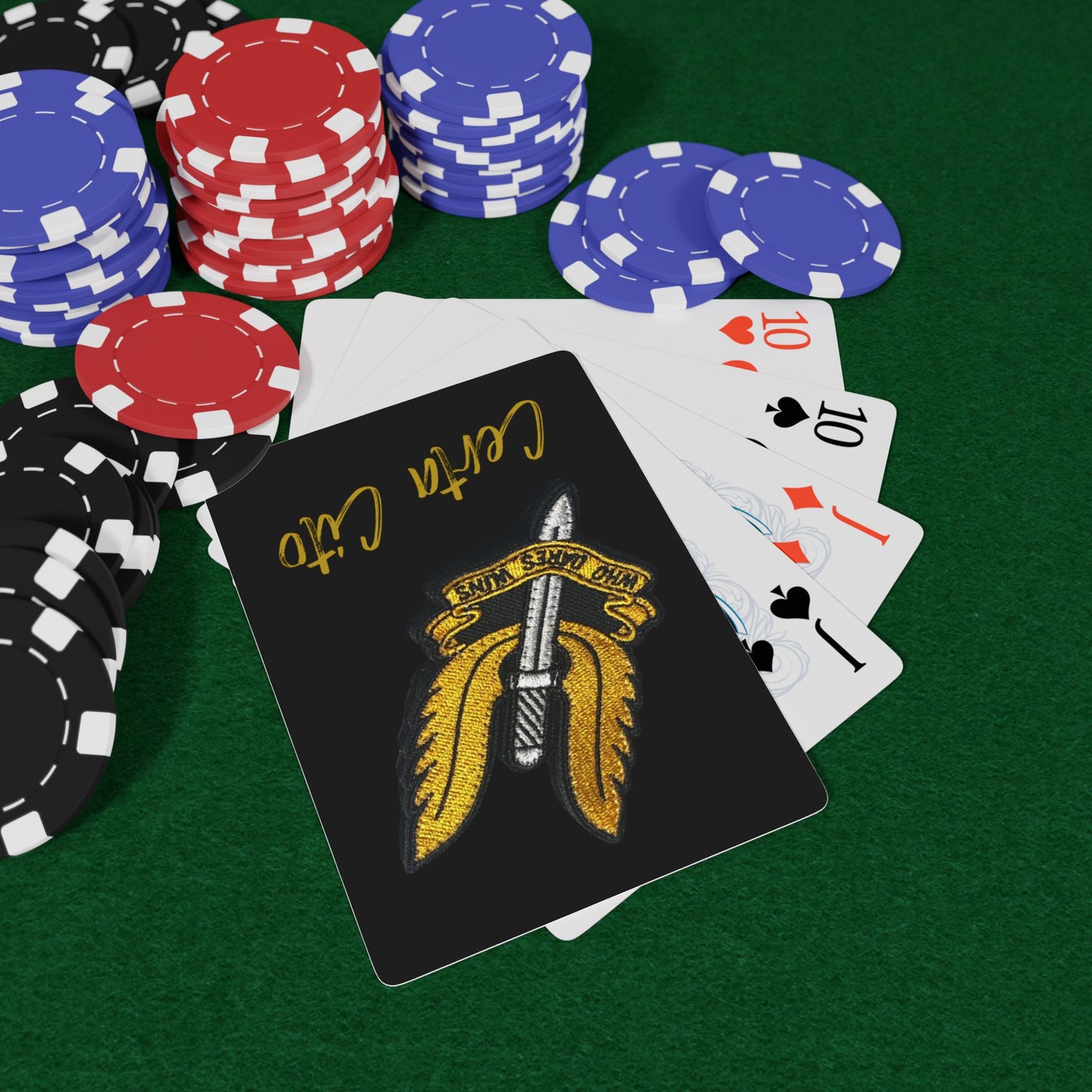 SASR - "Who Dares Wins" Playing Cards