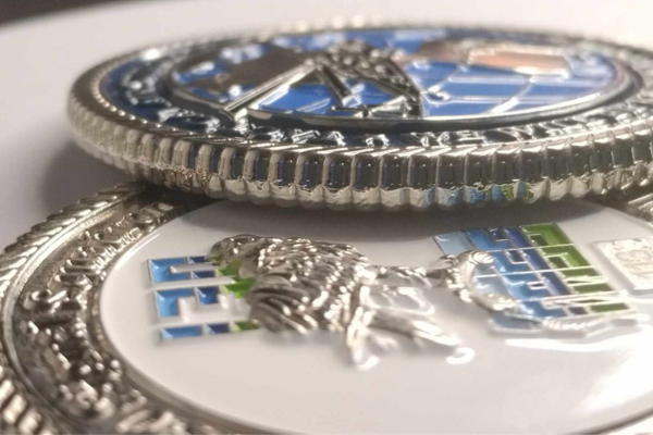 130 Signal Squadron Limited Edition Challenge Coin – A Tribute to Tactical Air Support