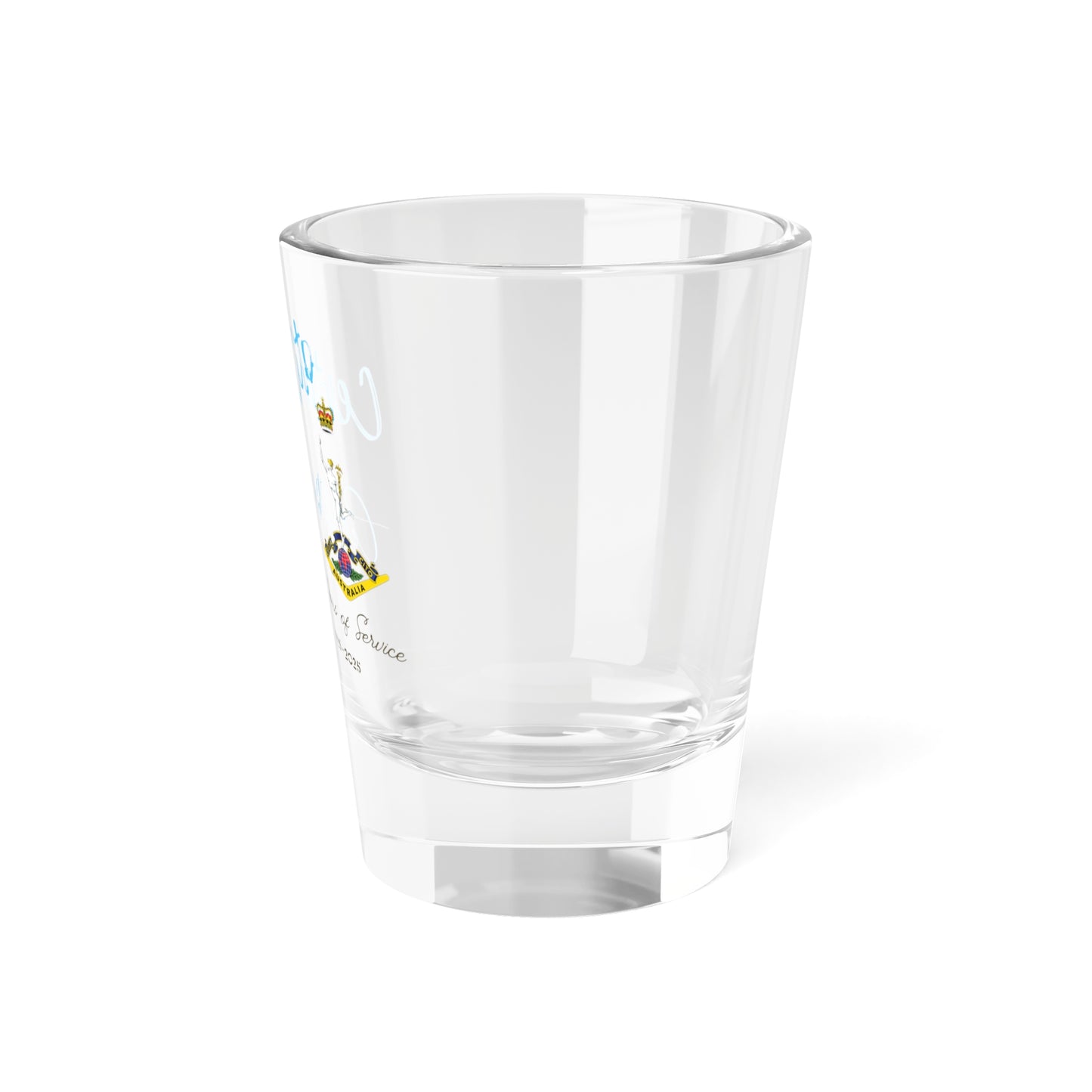 RASIGS 100 Years of Service Shot Glass