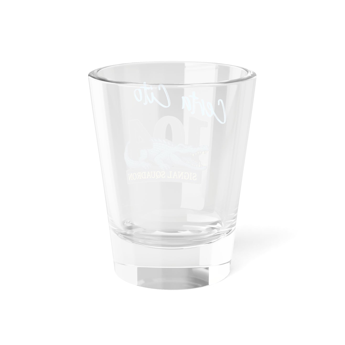 104 Sig Sqn Crocodile 90's Shot Glass