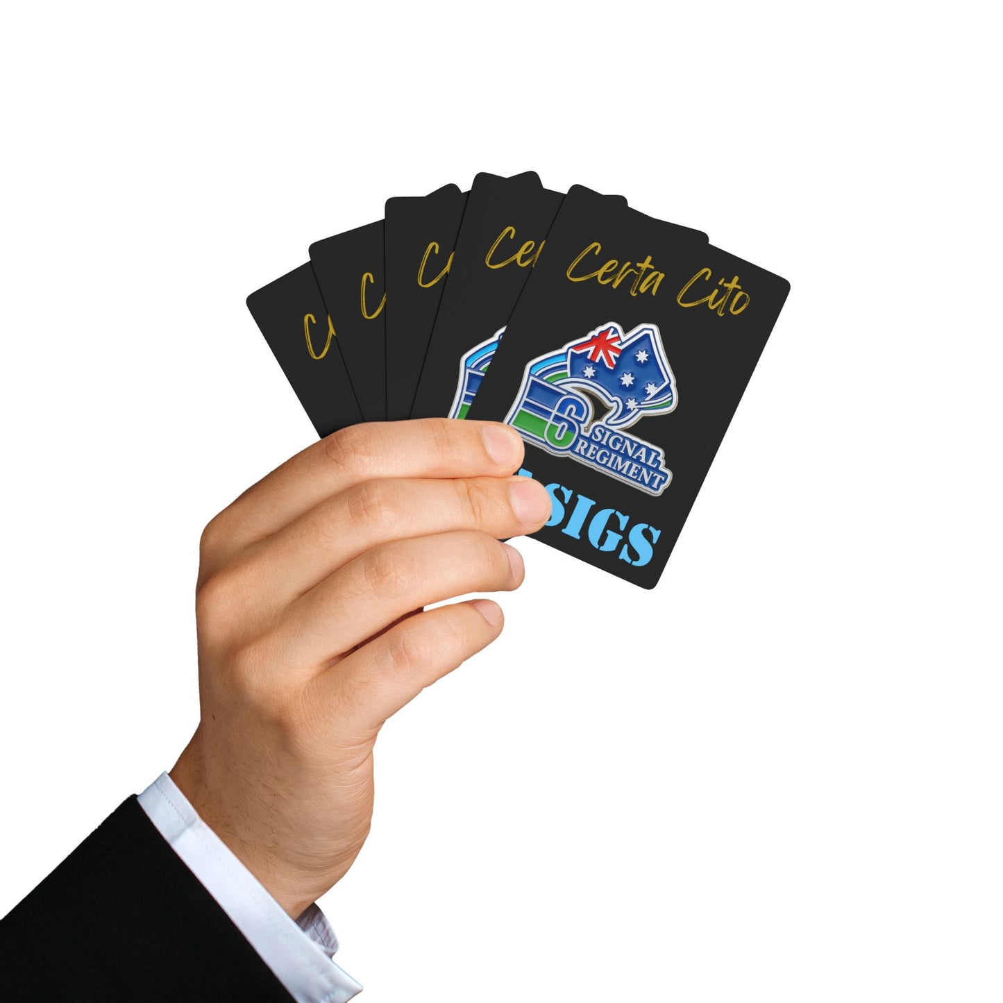 6 Signal Regiment Playing Cards