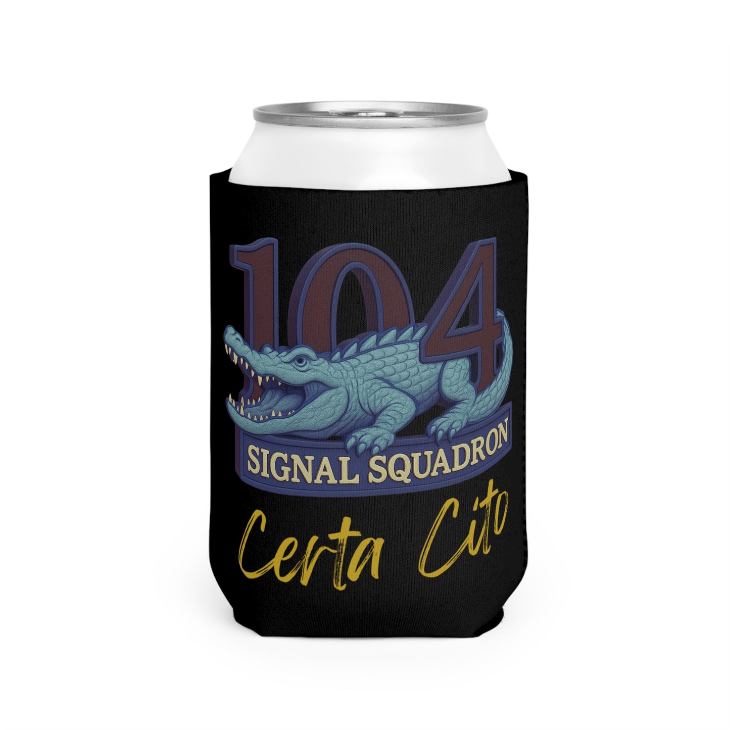 Certa Cito – 104 SIG SQN Crocodile 90s Era Stubby Cooler