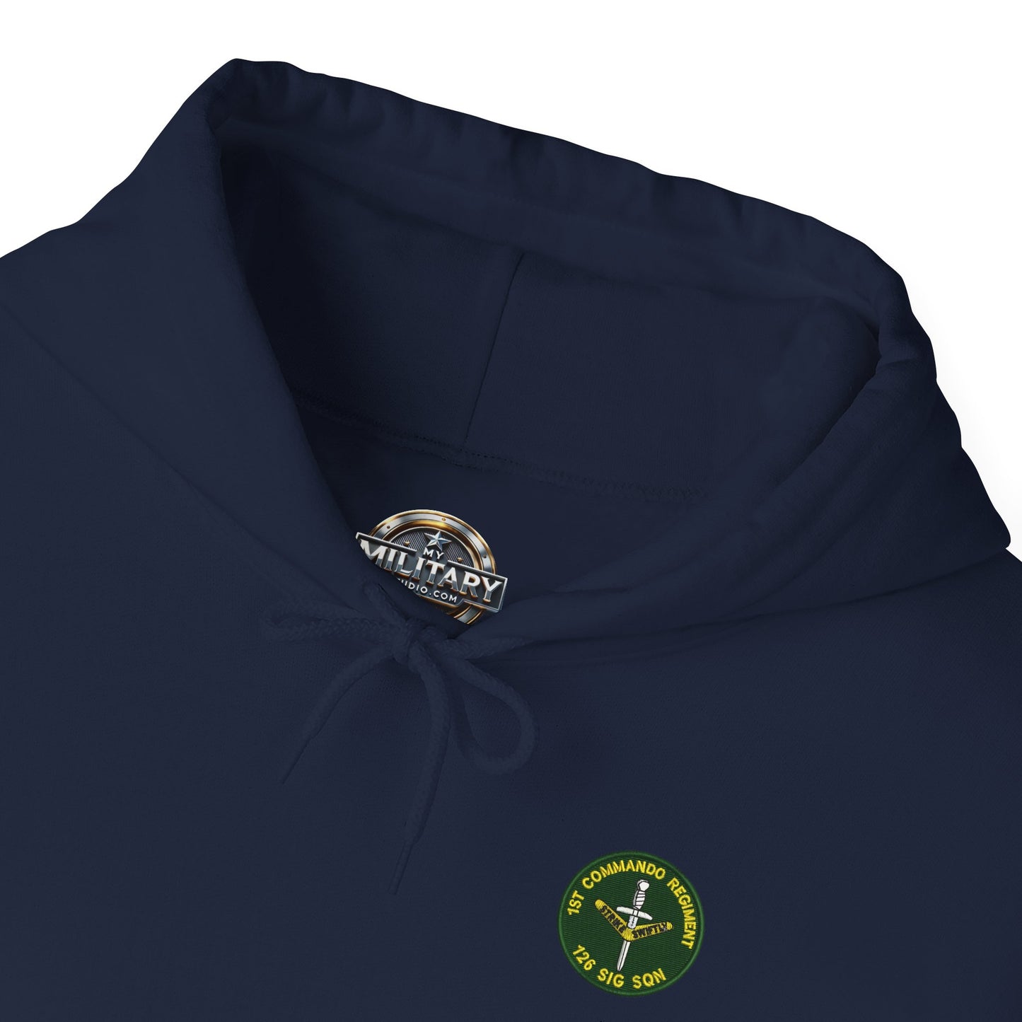 126 Signal Squadron 90's Era Patch 100-Year Anniversary Hoodie