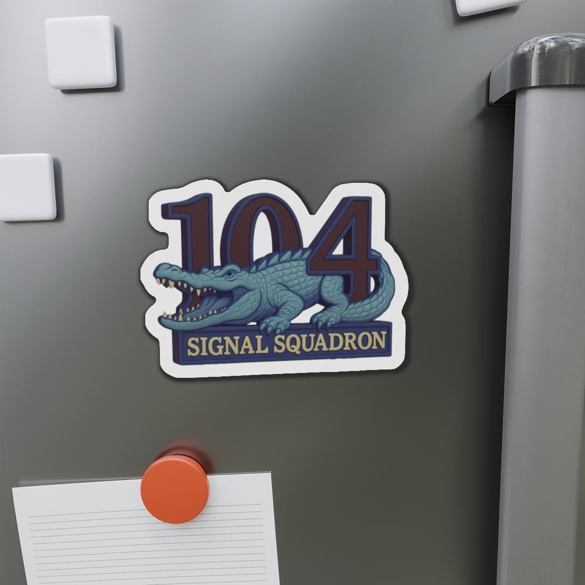 104 SIG SQN 90’s Era Crocodile Patch Magnet – RASIGS Patch Signature Range