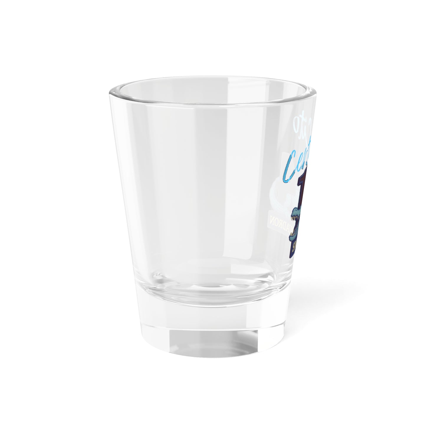 104 Sig Sqn Crocodile 90's Shot Glass