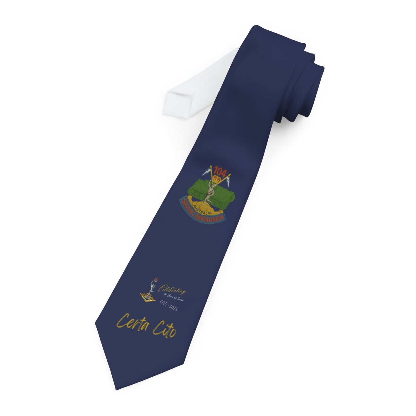 104 SIG Sqn Vietnam Era Patch Dress Tie