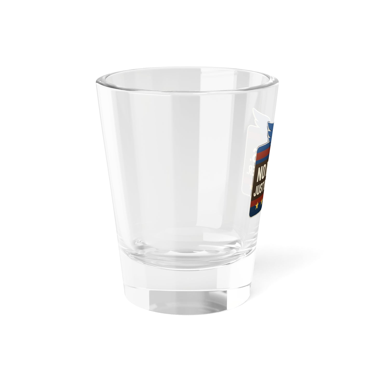 Political-Free Fun Shot Glass | Perfect for Parties | Gift for Friends | Barware | Unique Home Decor | Novelty Glassware