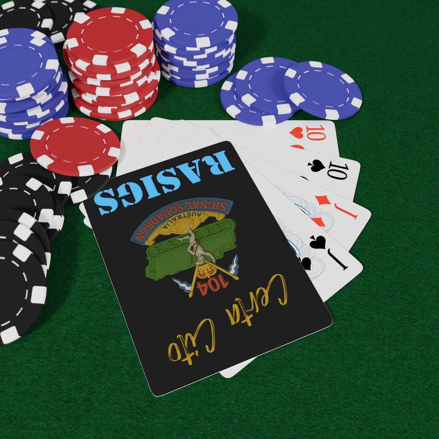 104 SIG SQN Vietnam Era Playing Cards