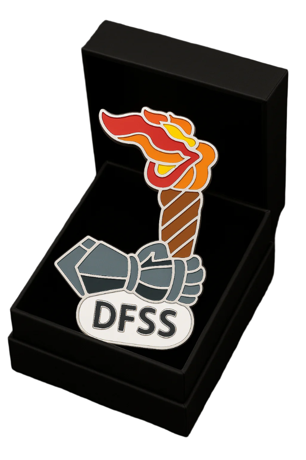 DFSS – HARD ENAMEL LAPEL PIN 🔥