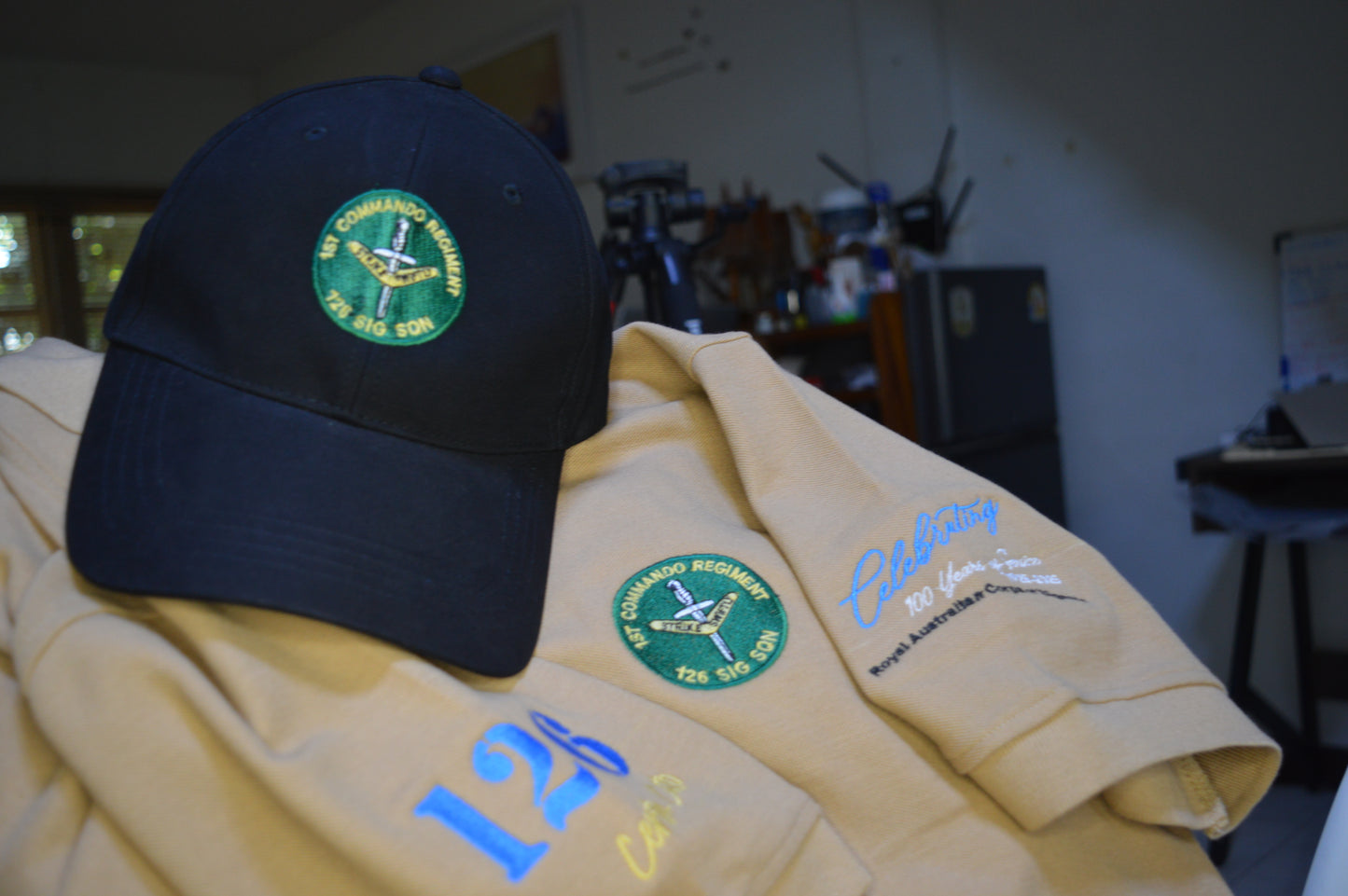 126 Sig Sqn Commando's 90's Era 100-Year Centenary Polo Shirt