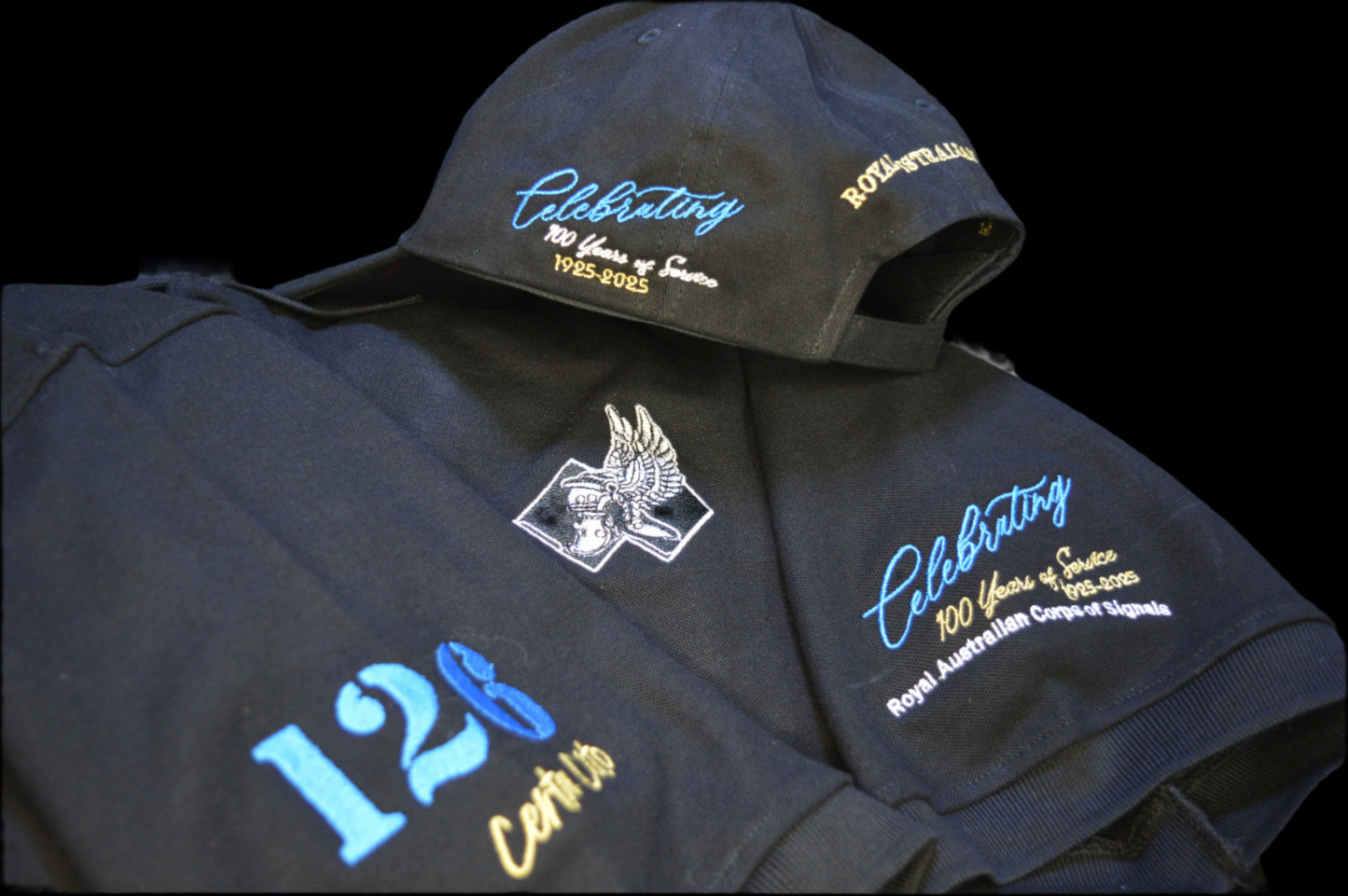 126 Signal Squadron Commando Polo Shirt