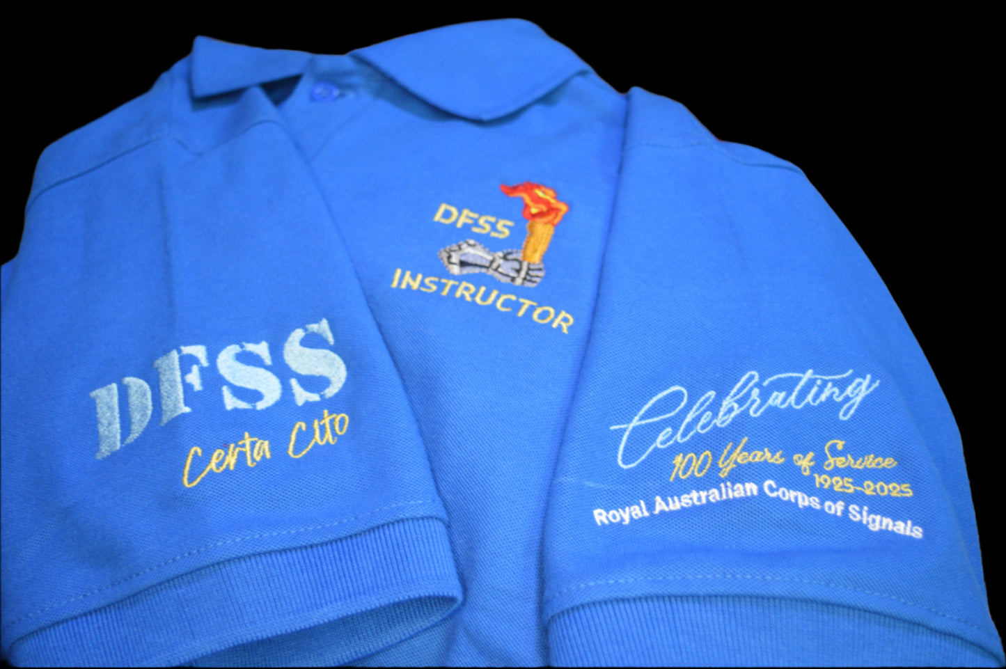 DFSS 100-Year Centenary Instructor Polo Shirt