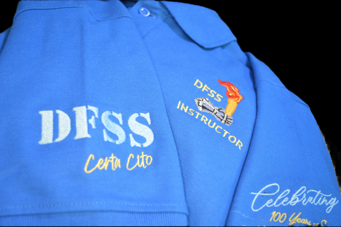 DFSS 100-Year Centenary Instructor Polo Shirt