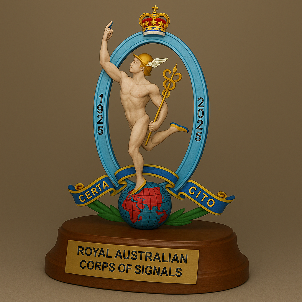 Royal Australian Corps of Signals – 100 Years Commemorative Statue – Presales Now Open!