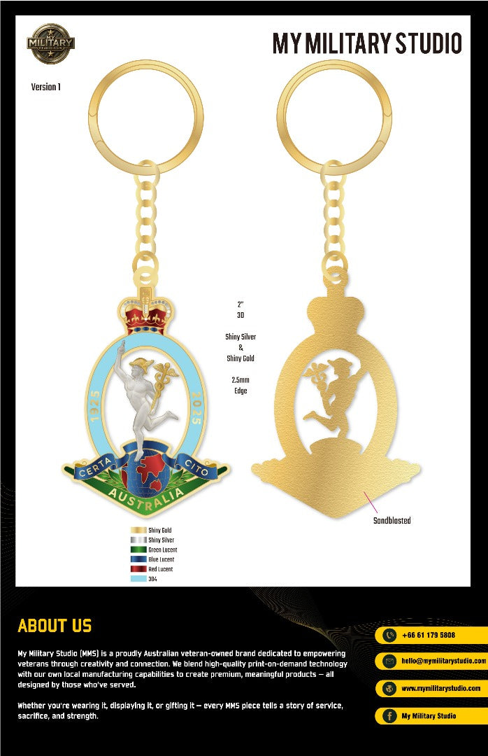 RASIGS 100th Anniversary Keychain – Limited Collector’s Edition
